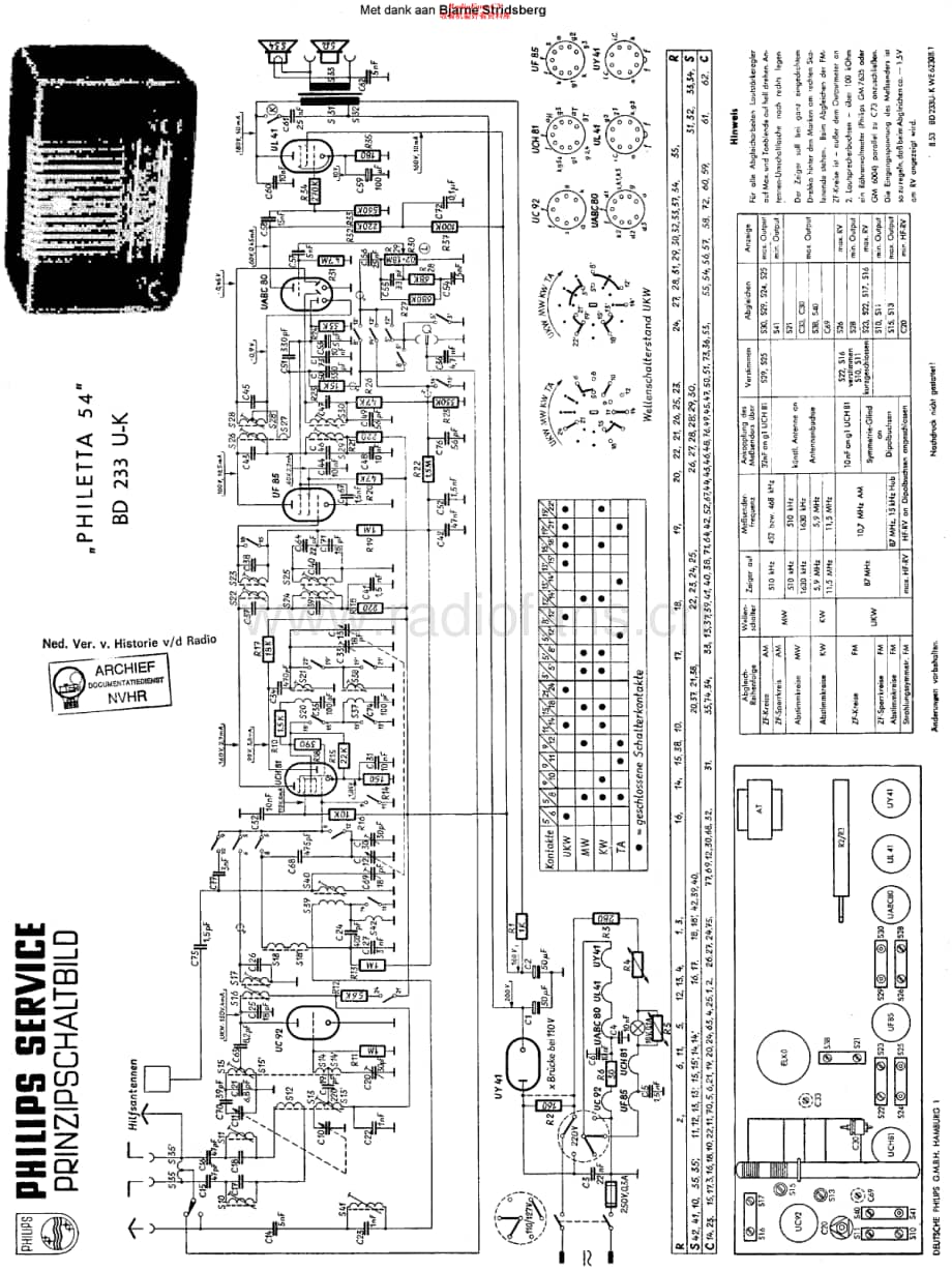 Philips_BD233UK 维修电路原理图.pdf_第1页