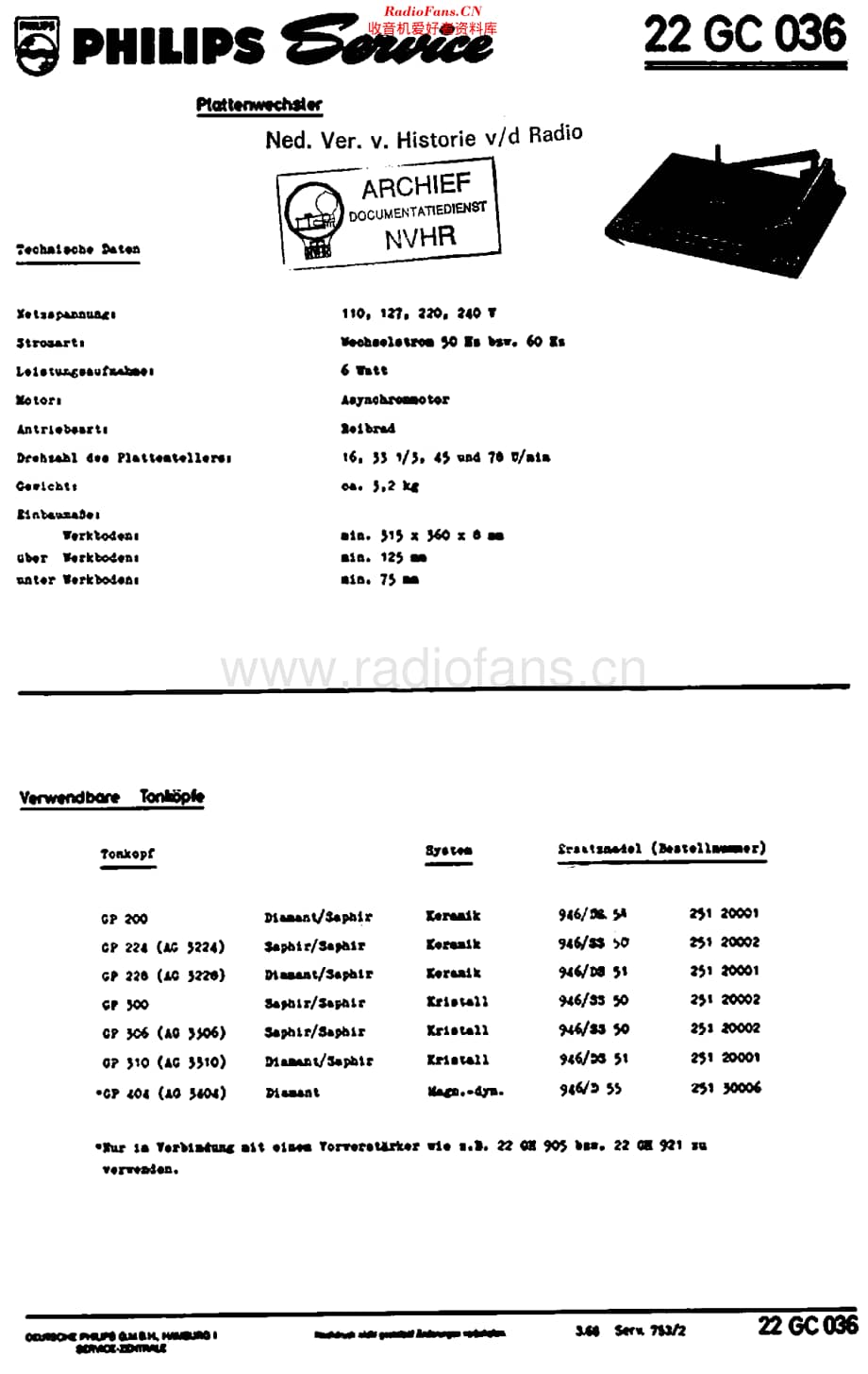 Philips_22GC036 维修电路原理图.pdf_第1页