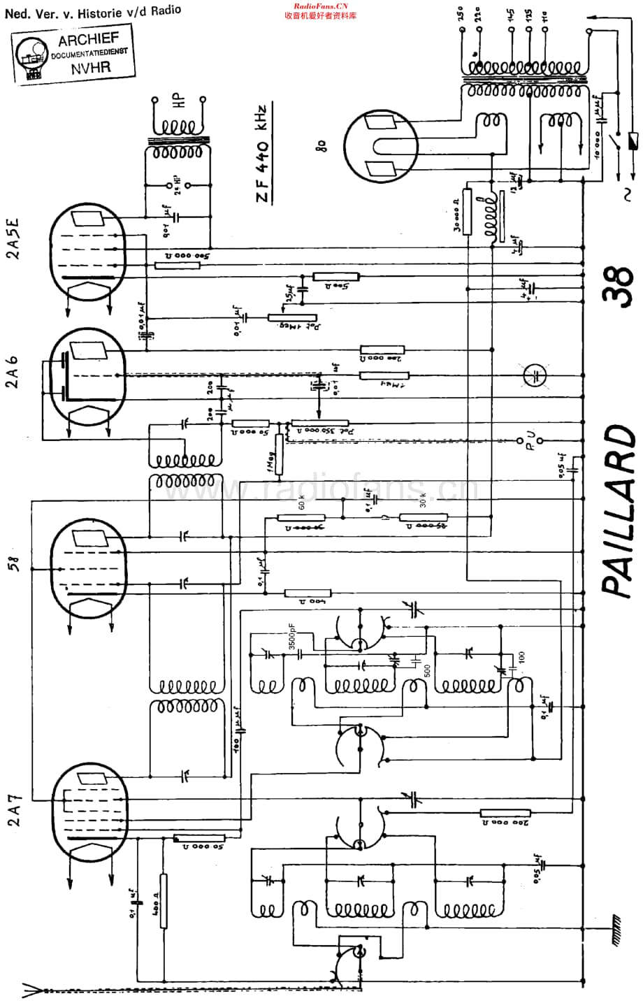 Paillard_38 维修电路原理图.pdf_第1页