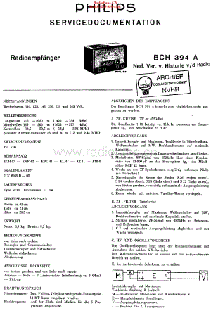 Philips_BCH394A 维修电路原理图.pdf