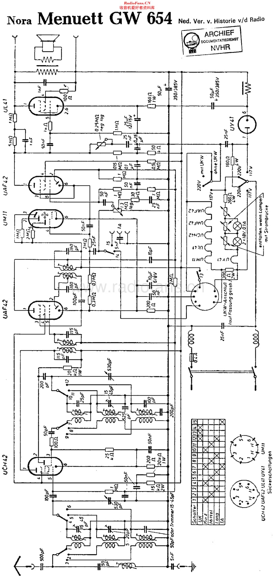 Nora_GW654M维修电路原理图.pdf_第1页