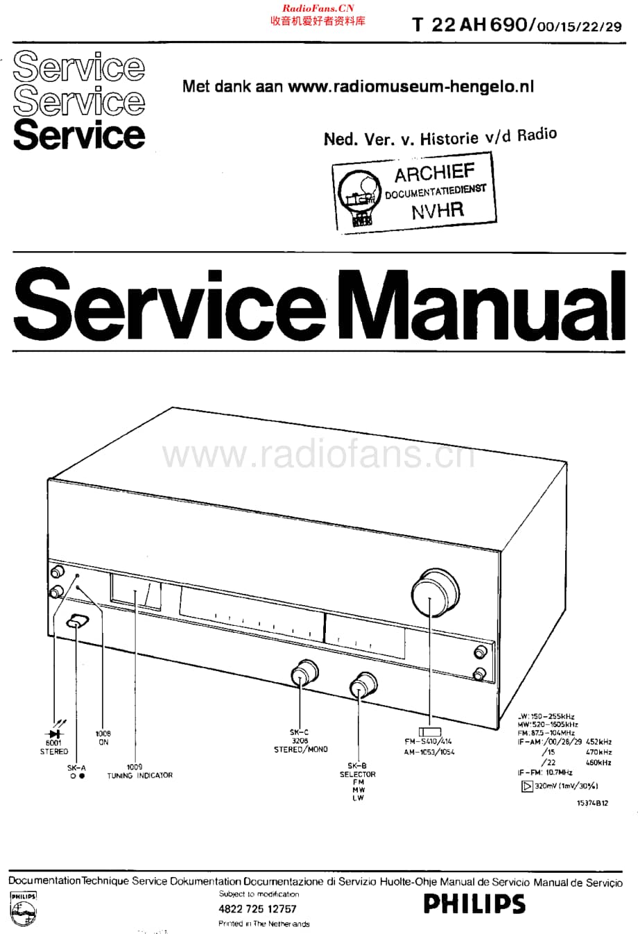 Philips_22AH690 维修电路原理图.pdf_第1页