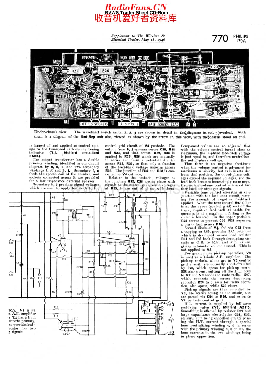 Philips_170A 维修电路原理图.pdf_第2页