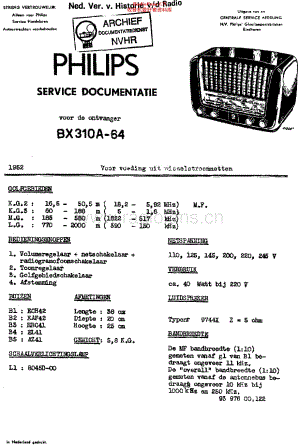 Philips_BX310A-64维修电路原理图.pdf