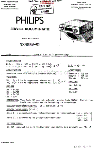 Philips_NX493V维修电路原理图.pdf