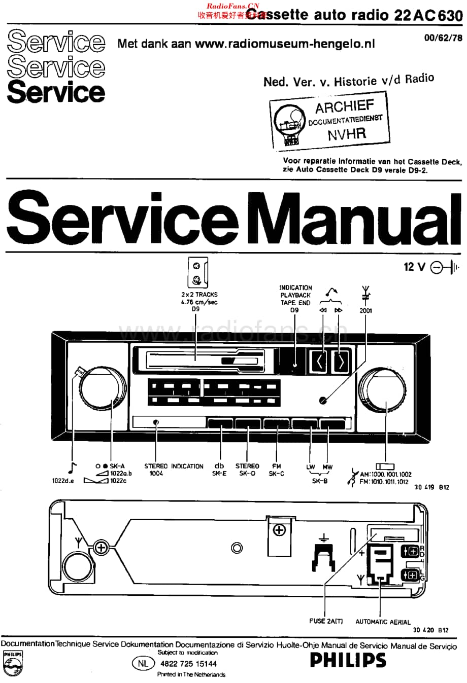 Philips_22AC630 维修电路原理图.pdf_第1页