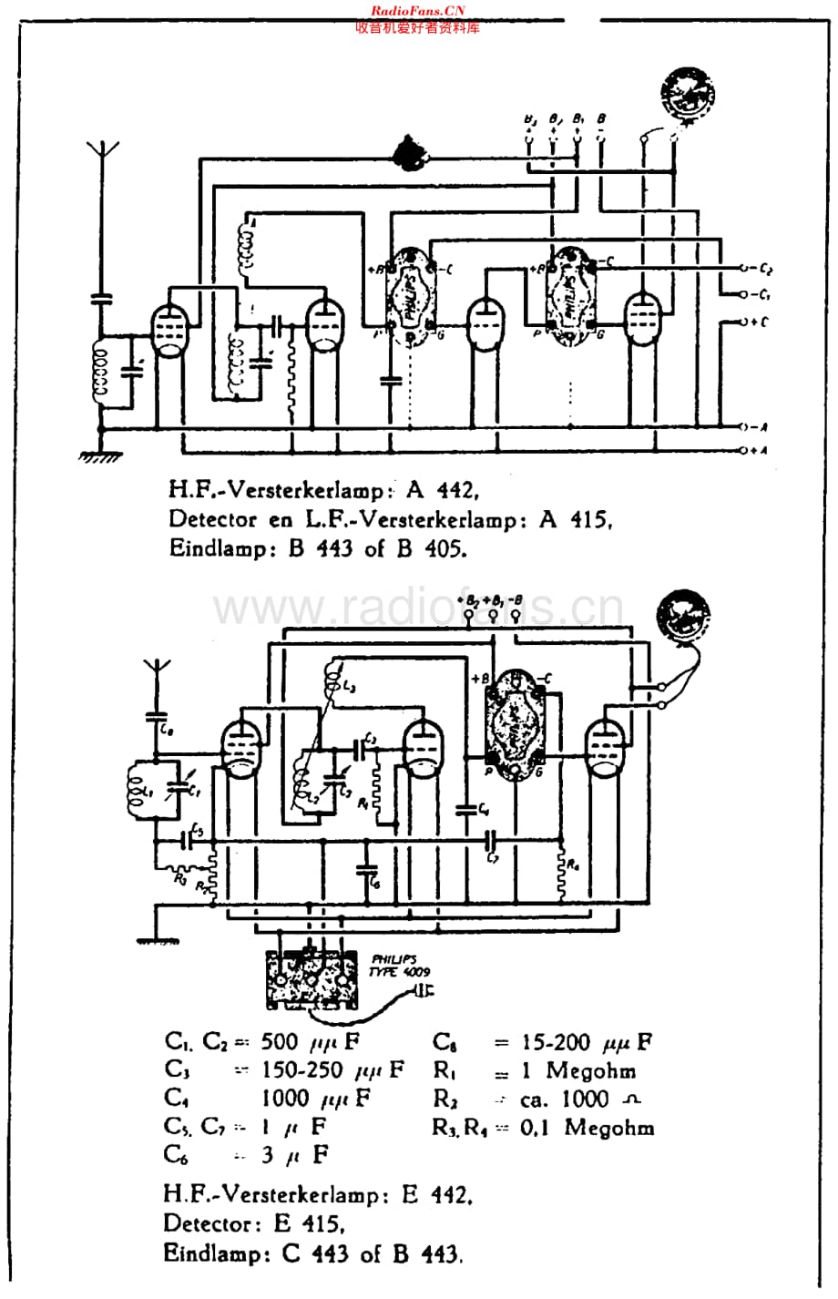 Philips_4003 维修电路原理图.pdf_第3页