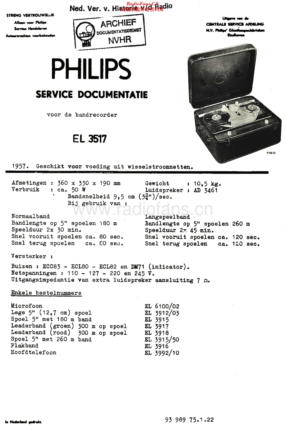 Philips_EL3517维修电路原理图.pdf_第1页