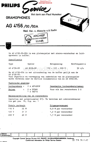 Philips_AG4156 维修电路原理图.pdf