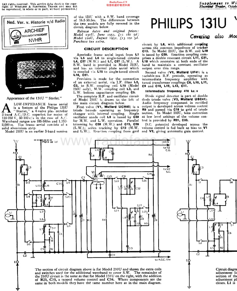 Philips_BG131U 维修电路原理图.pdf_第1页