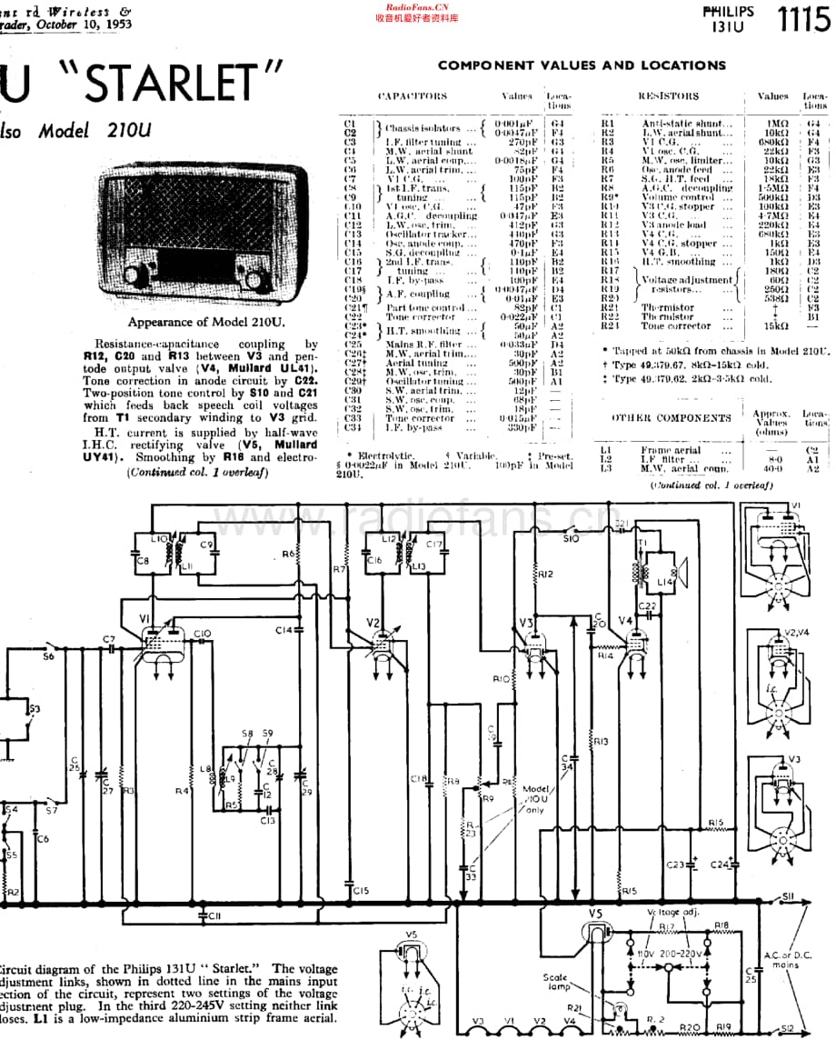 Philips_BG131U 维修电路原理图.pdf_第2页