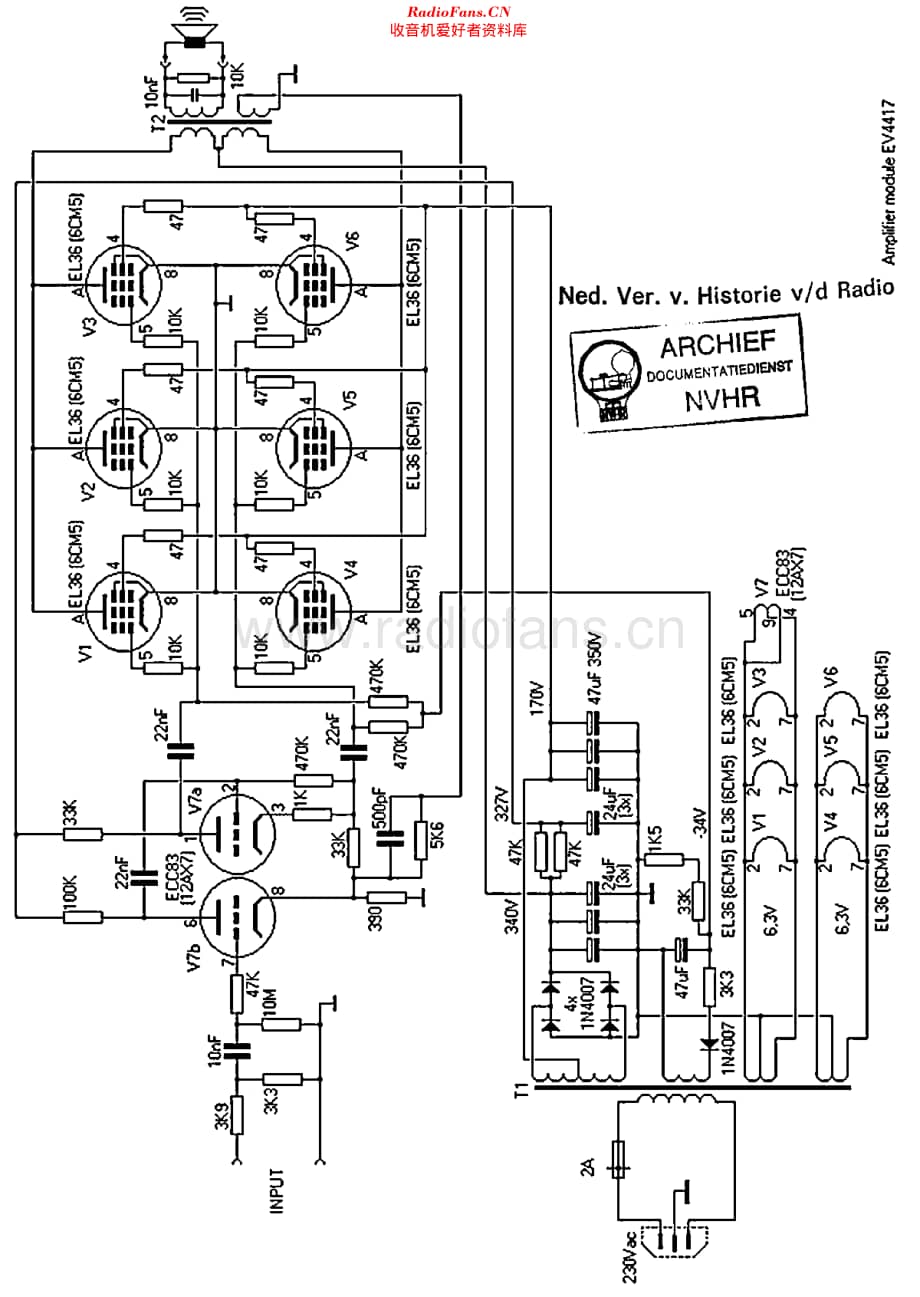 Philips_EV4417维修电路原理图.pdf_第1页