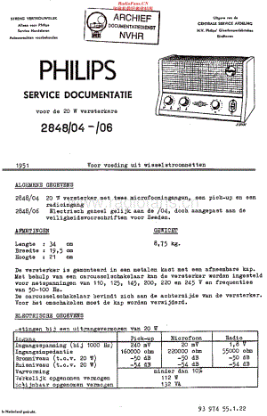 Philips_2848-04-06 维修电路原理图.pdf