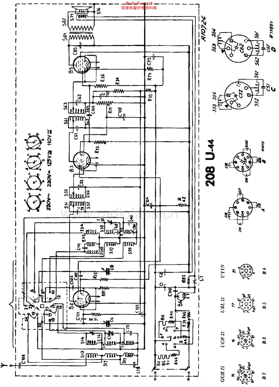 Philips_208U-44 维修电路原理图.pdf_第2页