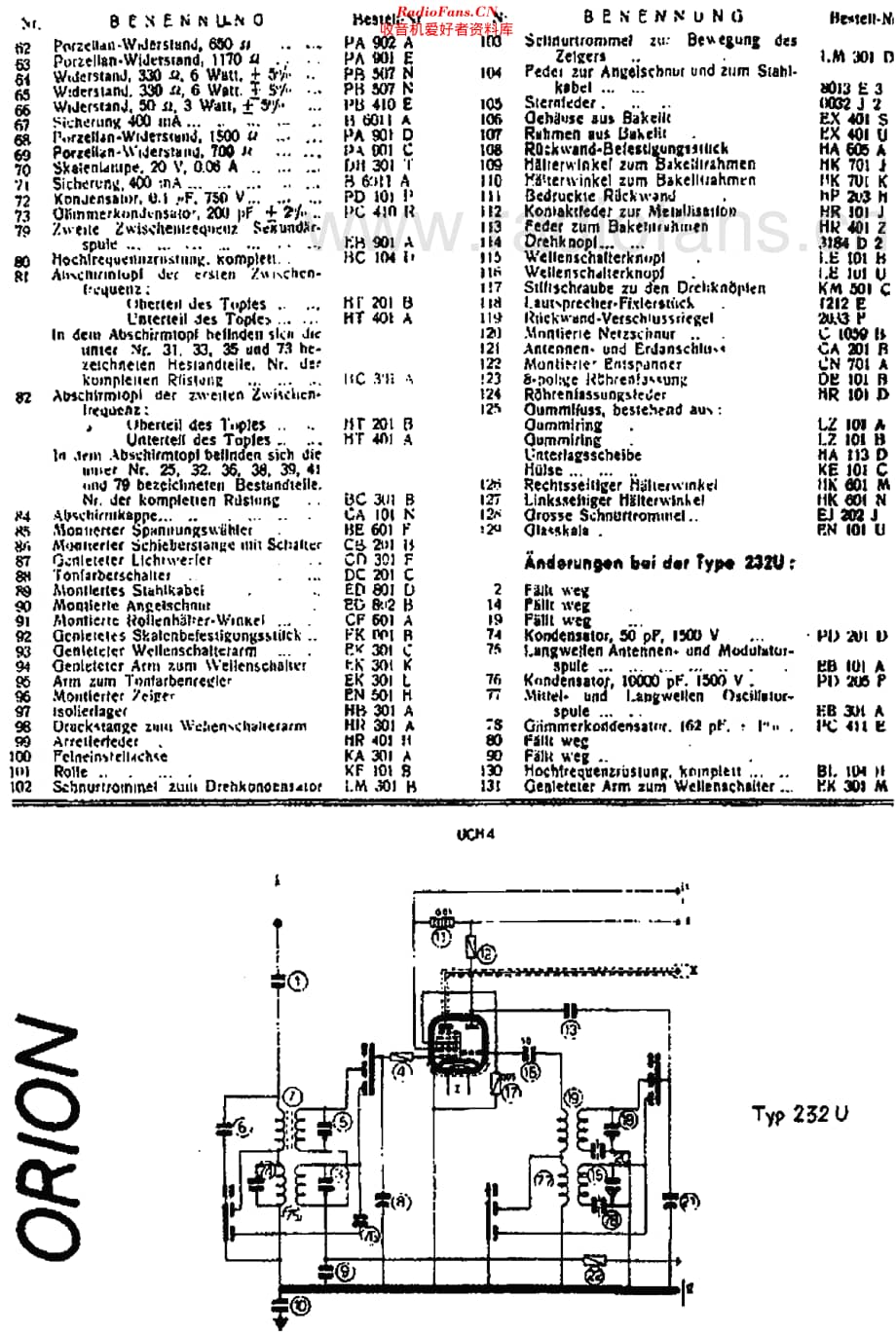 Orion_232U维修电路原理图.pdf_第3页