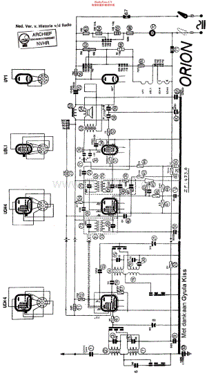 Orion_232U维修电路原理图.pdf