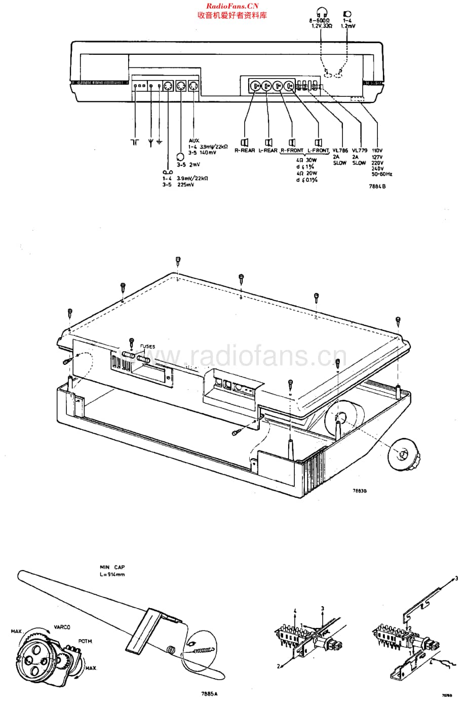 Philips_22RH752 维修电路原理图.pdf_第2页