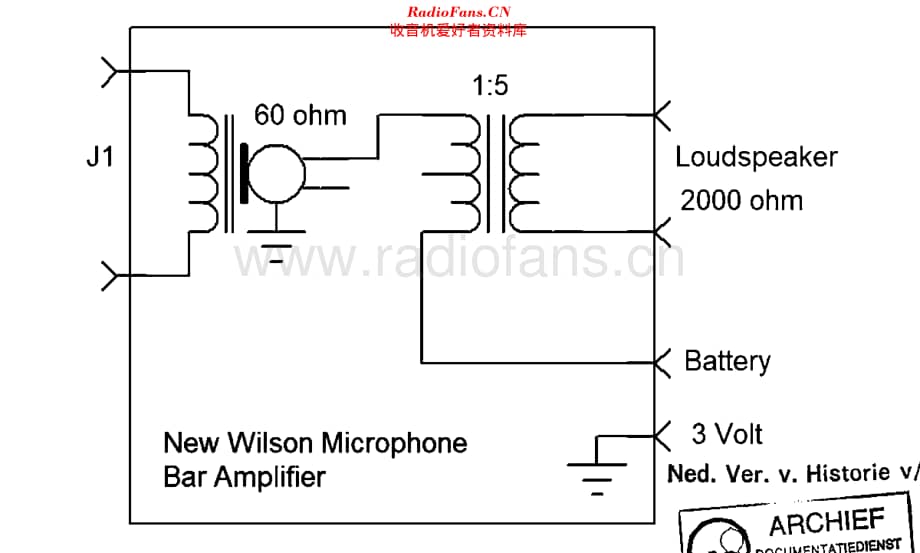 NewWilson_MicrophoneBarAmplifier维修电路原理图.pdf_第1页