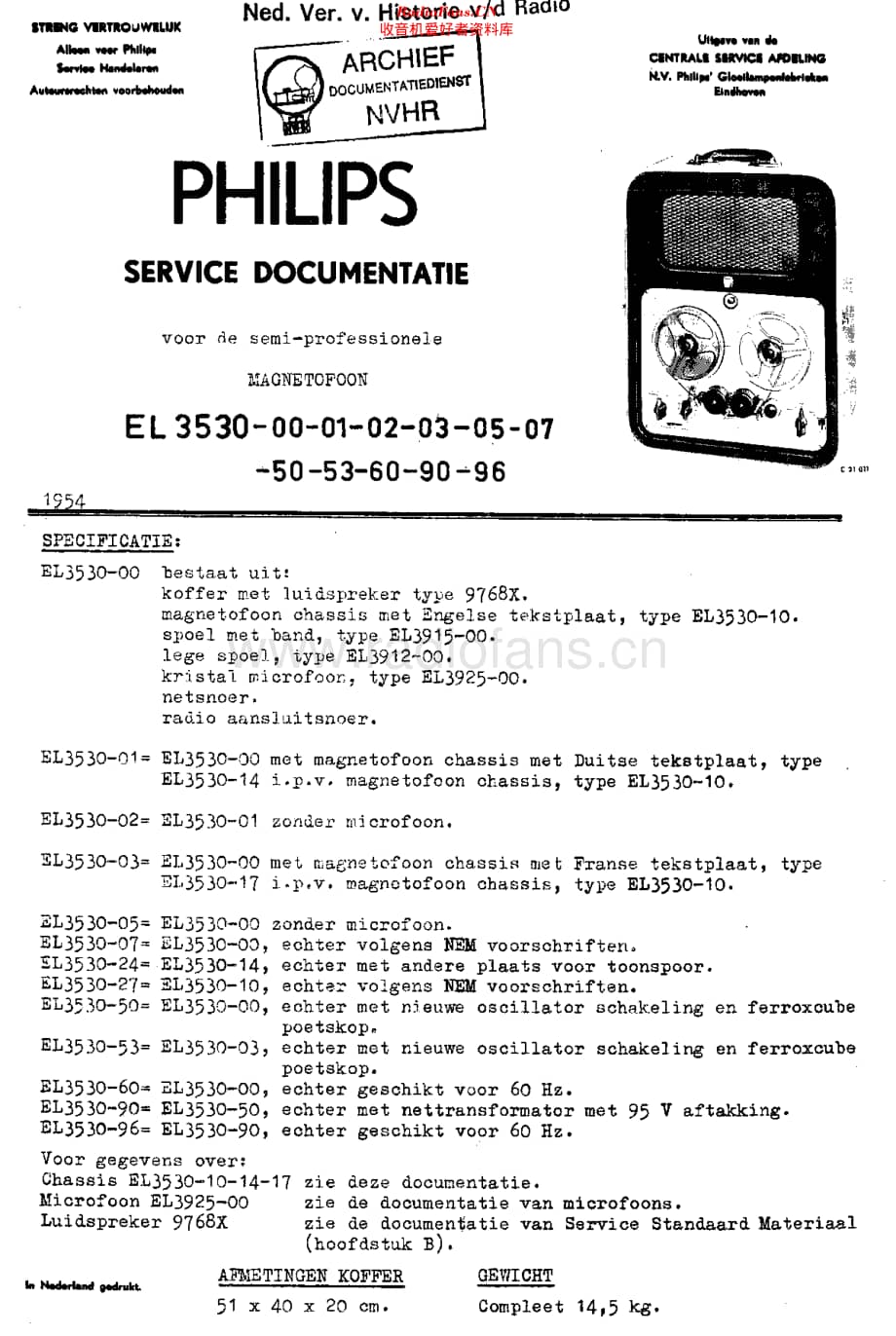 Philips_EL3530维修电路原理图.pdf_第1页