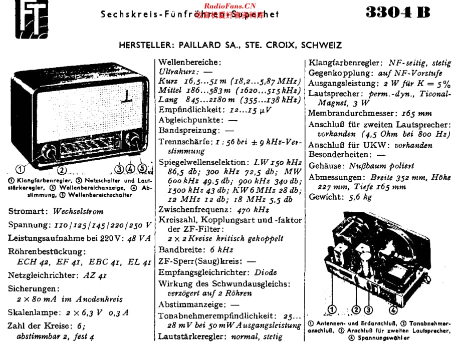 Paillard_3304B 维修电路原理图.pdf_第2页