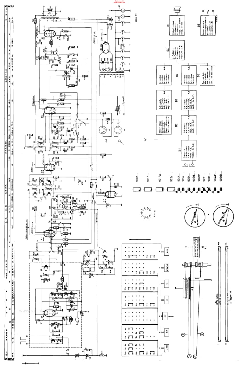 Philips_B4X11A 维修电路原理图.pdf_第3页