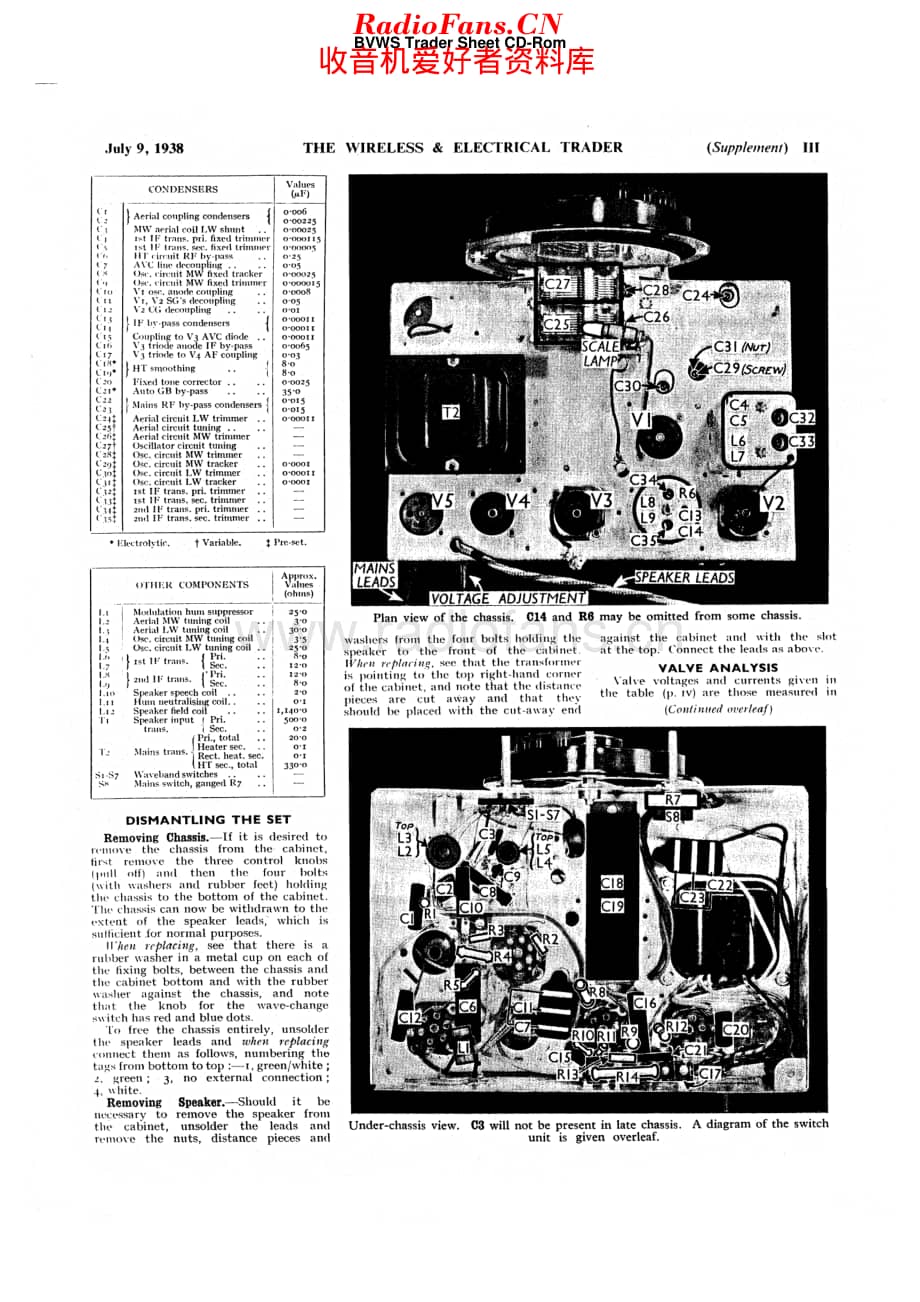 Philco_D521B 维修电路原理图.pdf_第2页