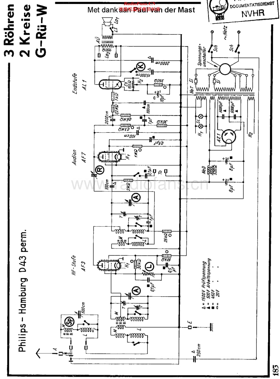 Philips_D43P维修电路原理图.pdf_第1页