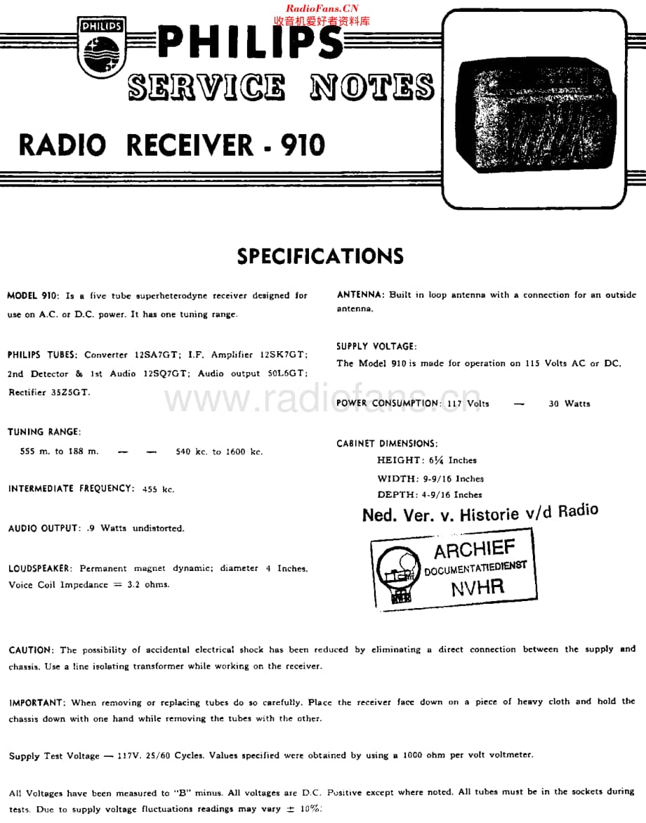 Philips_910 维修电路原理图.pdf_第1页