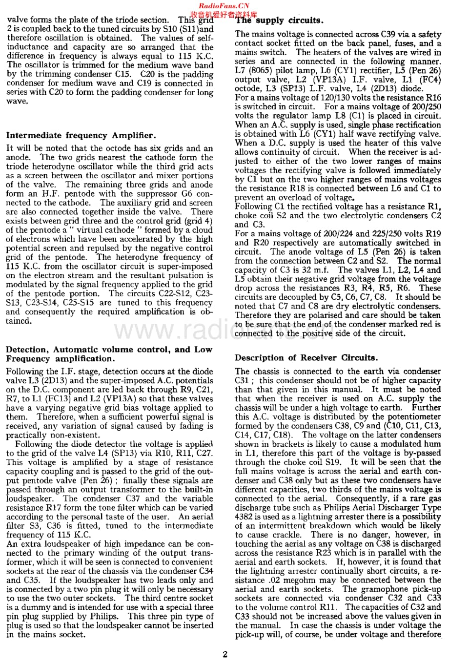 Philips_588U 维修电路原理图.pdf_第2页