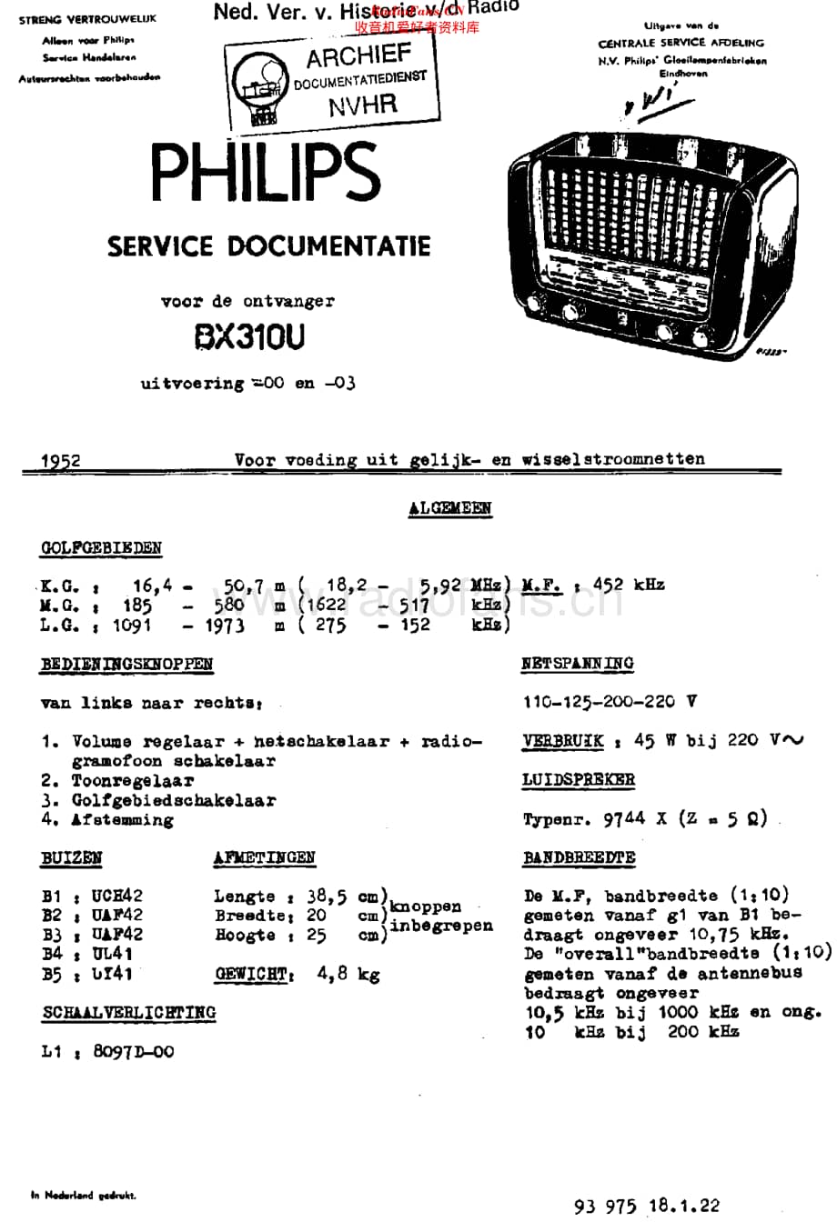 Philips_BX310U维修电路原理图.pdf_第1页