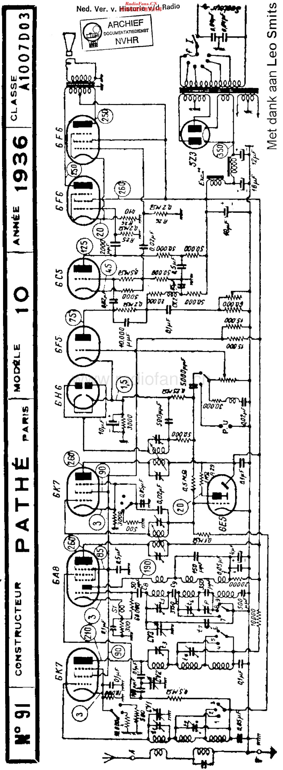 PatheMarconi_10 维修电路原理图.pdf_第1页