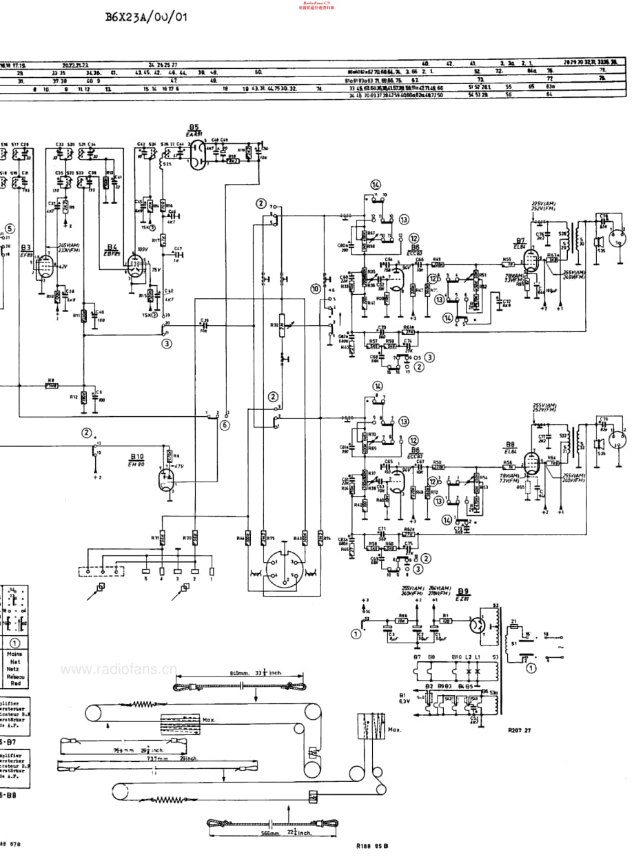 Philips_B6X23A 维修电路原理图.pdf_第3页