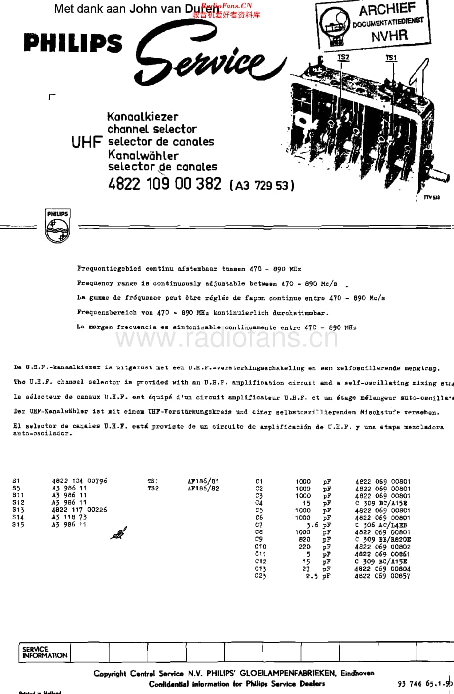 Philips_A372953 维修电路原理图.pdf_第1页