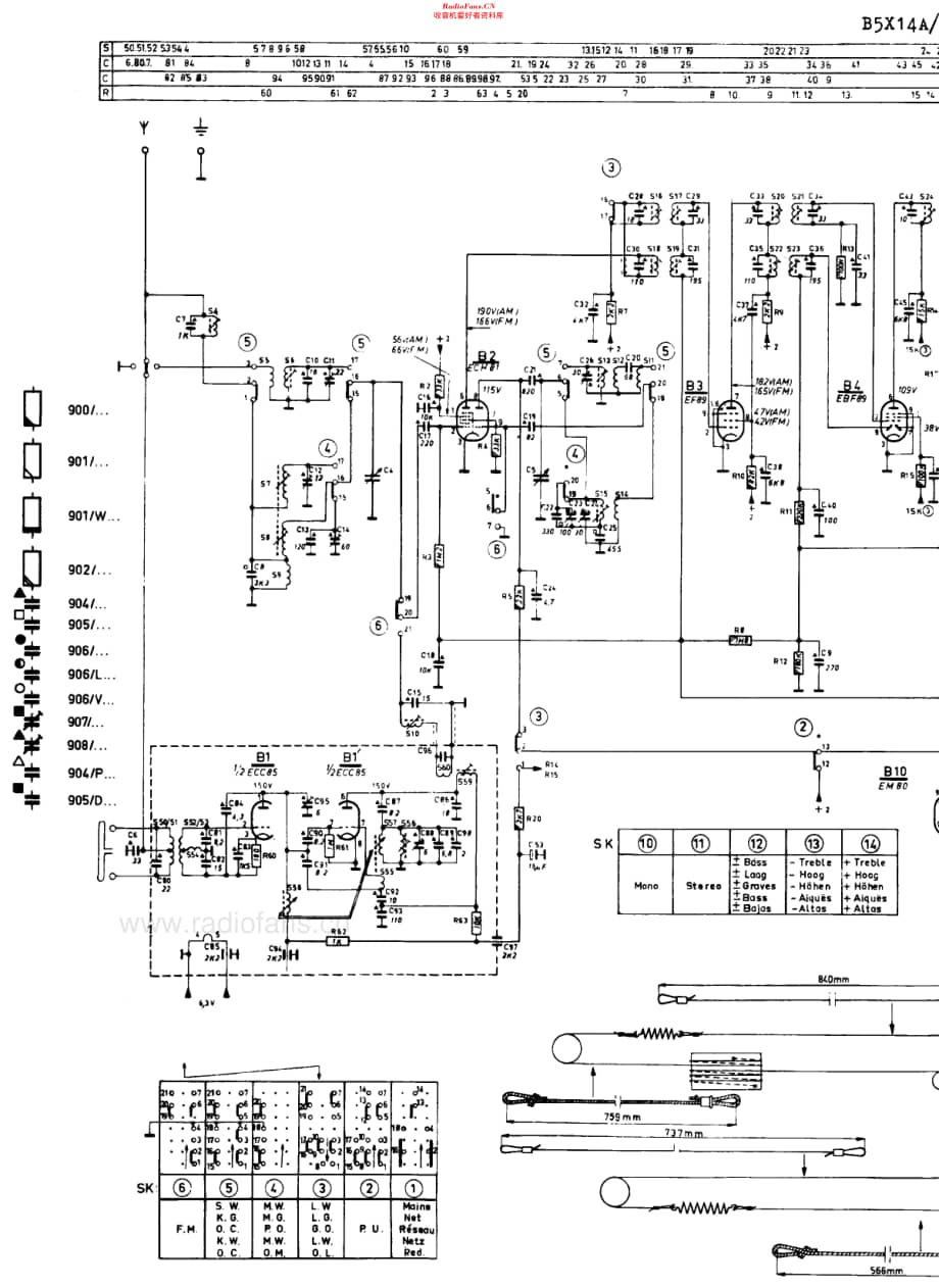 Philips_B5X14A 维修电路原理图.pdf_第3页