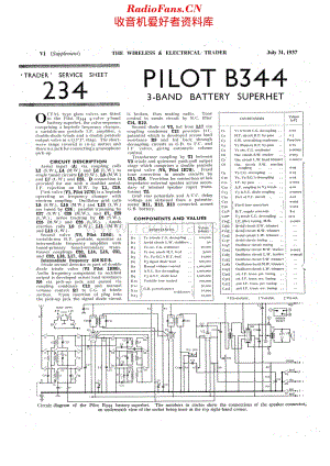 Pilot_B344维修电路原理图.pdf