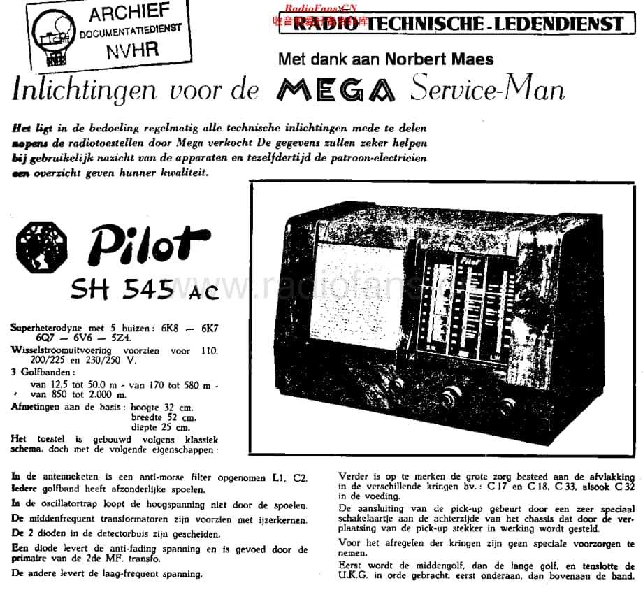 Pilot_SH545维修电路原理图.pdf_第1页