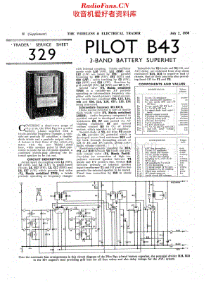 Pilot_B43维修电路原理图.pdf