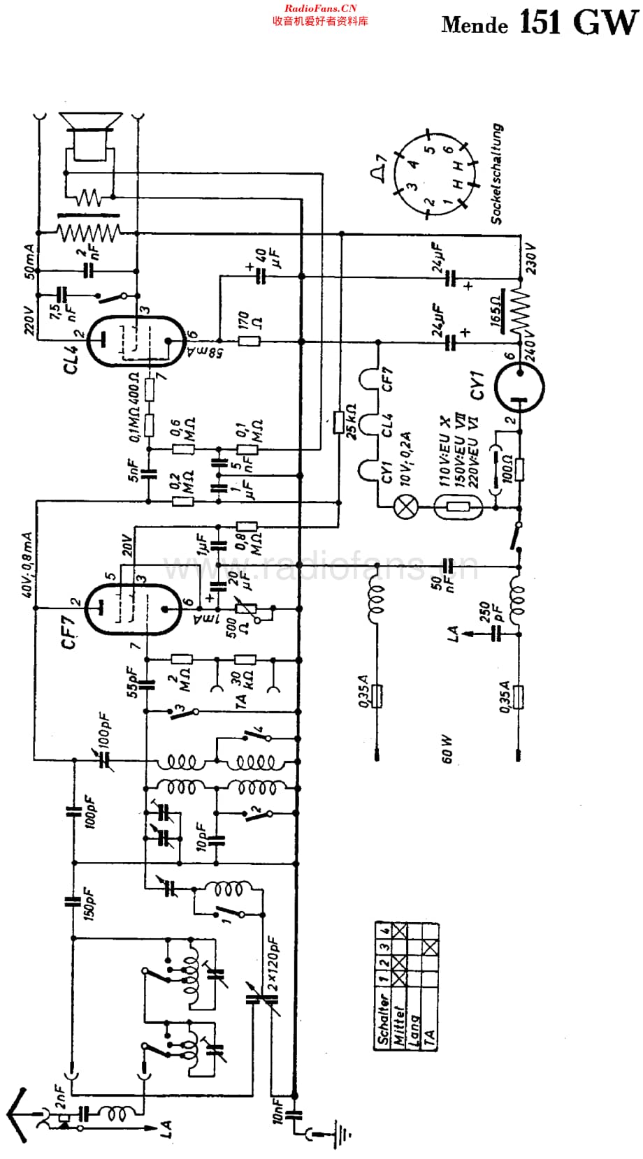 Mende_151GW 维修电路原理图.pdf_第1页