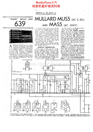 Mullard_MUS5 维修电路原理图.pdf