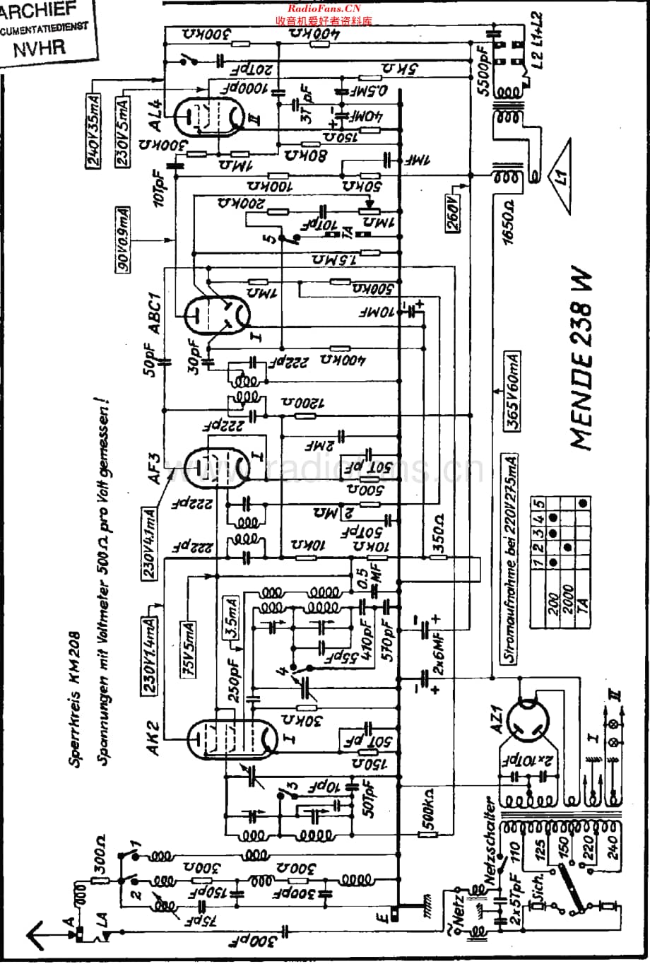 Mende_238W 维修电路原理图.pdf_第1页