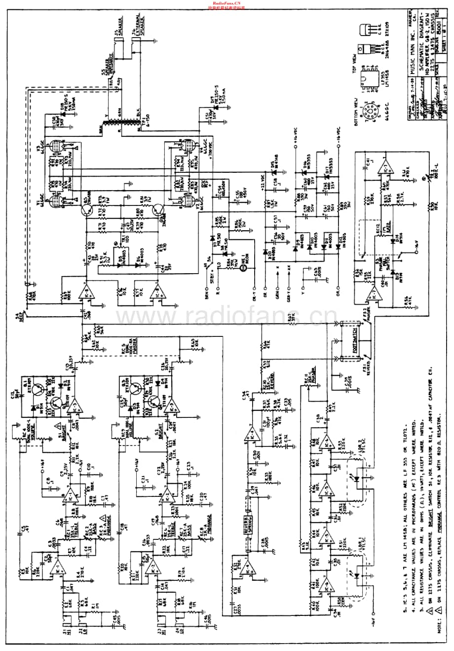 MusicMan_GB2 维修电路原理图.pdf_第1页