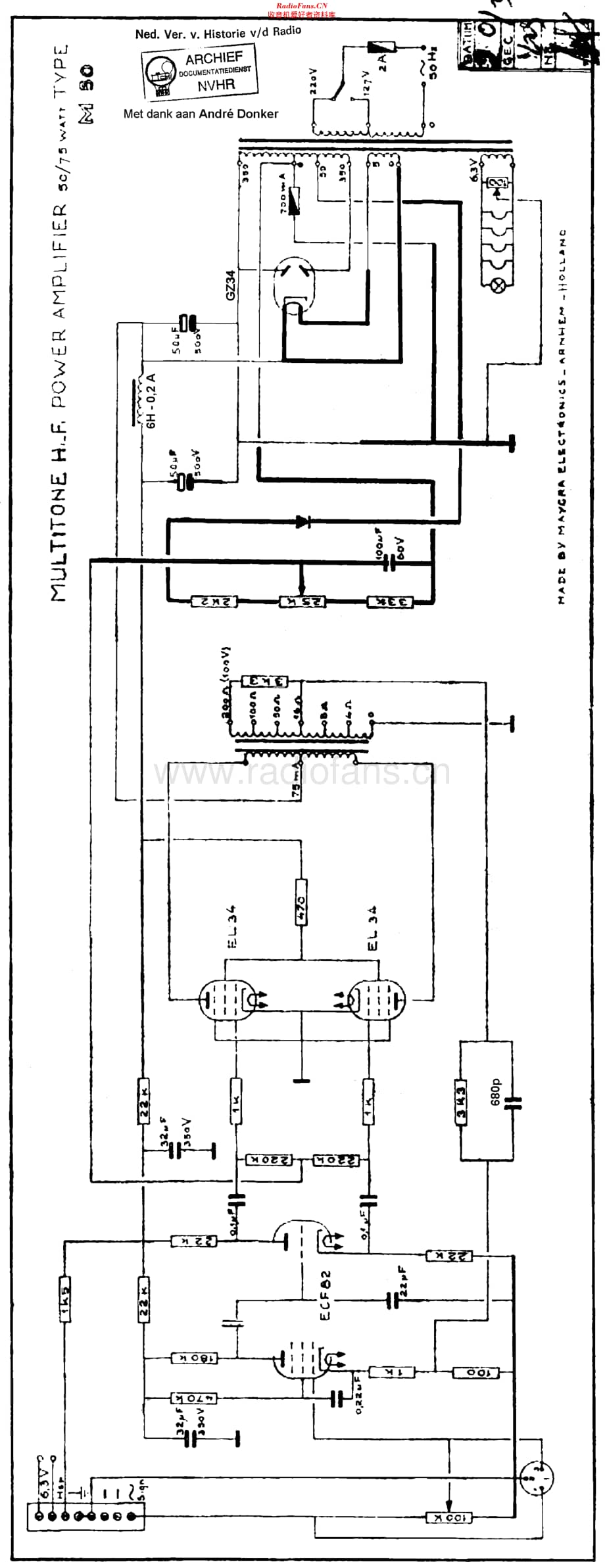 Multitone_M50 维修电路原理图.pdf_第1页