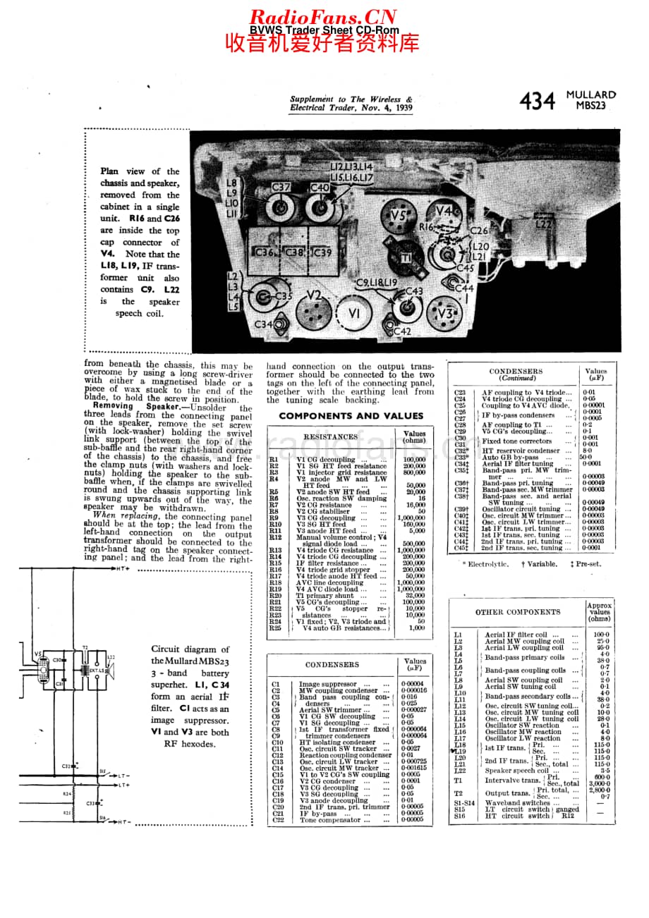 Mullard_MBS23 维修电路原理图.pdf_第2页