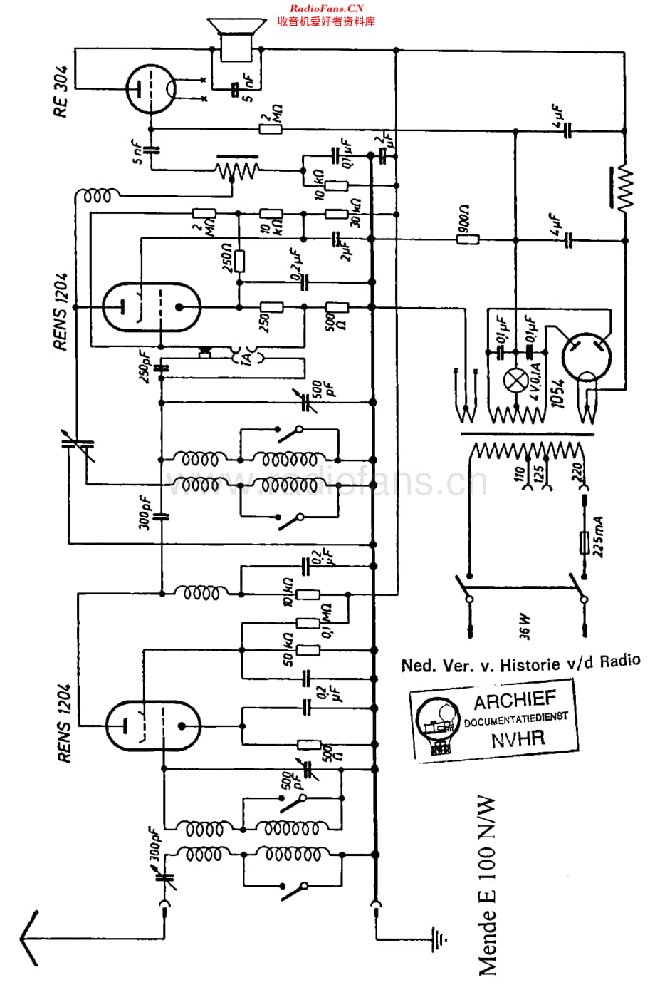 Mende_100N 维修电路原理图.pdf_第1页