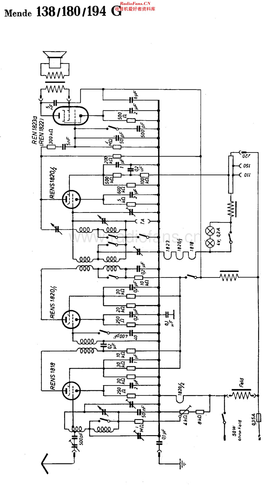 Mende_138G 维修电路原理图.pdf_第1页