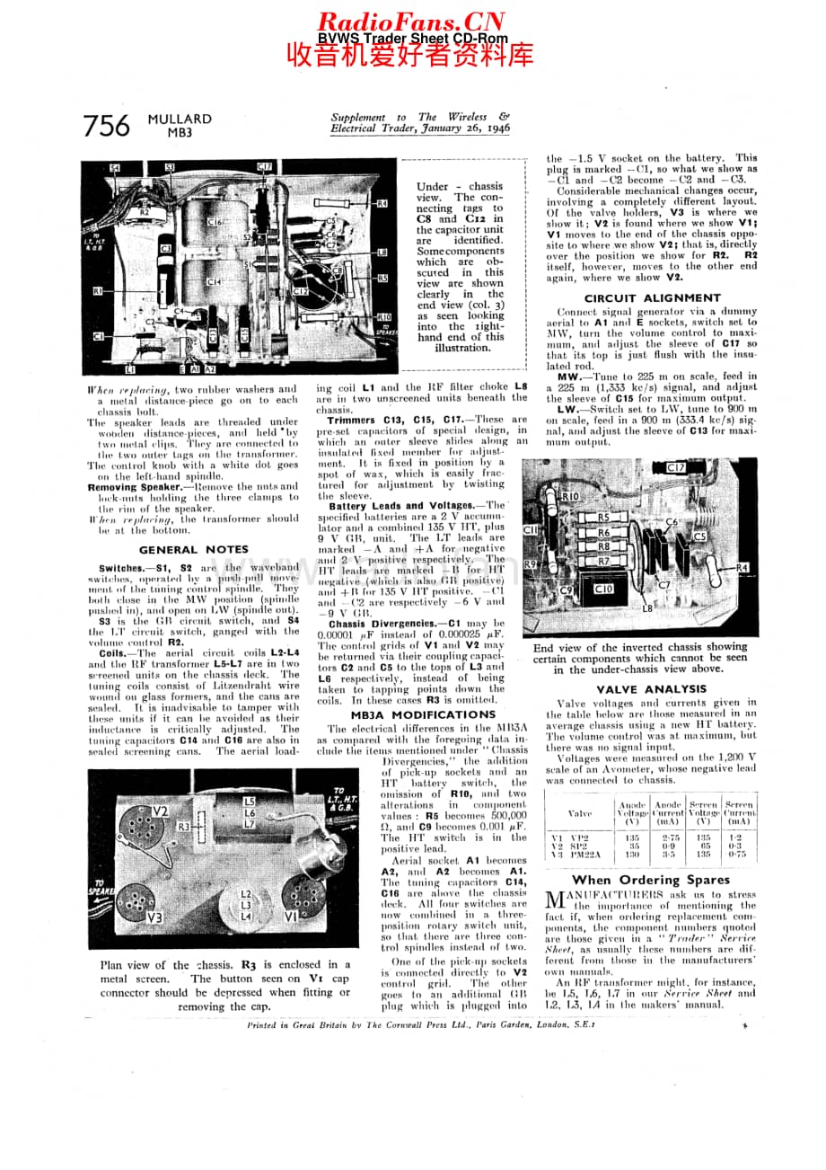 Mullard_MB3 维修电路原理图.pdf_第2页