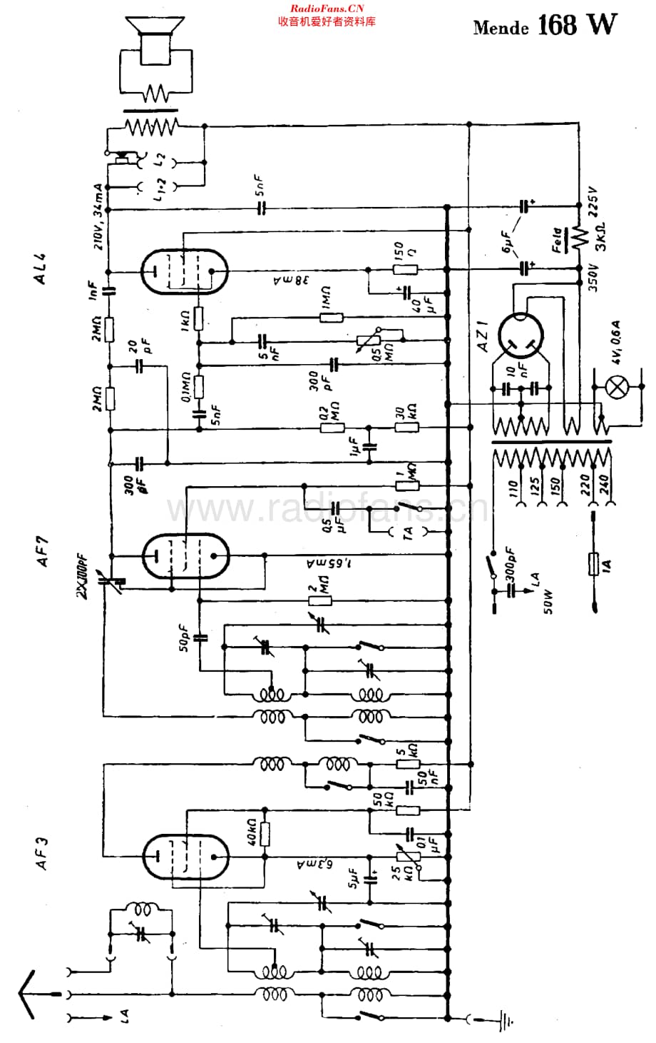 Mende_168W 维修电路原理图.pdf_第1页