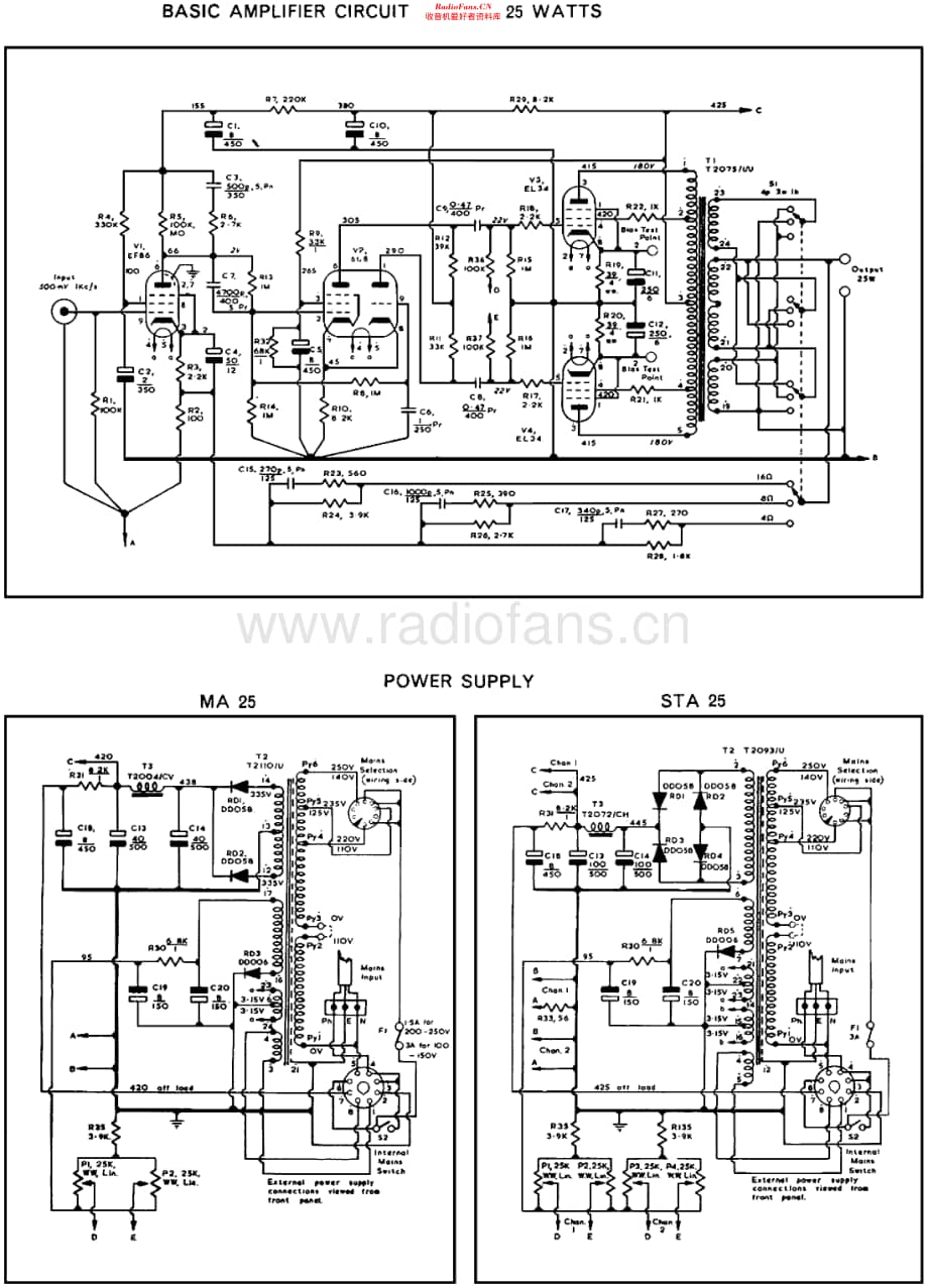 Radford_MA25维修电路原理图.pdf_第1页