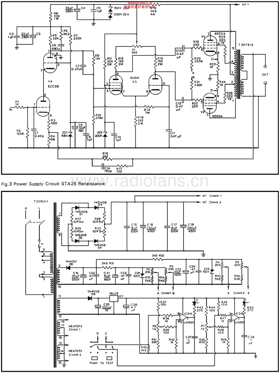 Radford_STA25Renaissance维修电路原理图.pdf_第1页