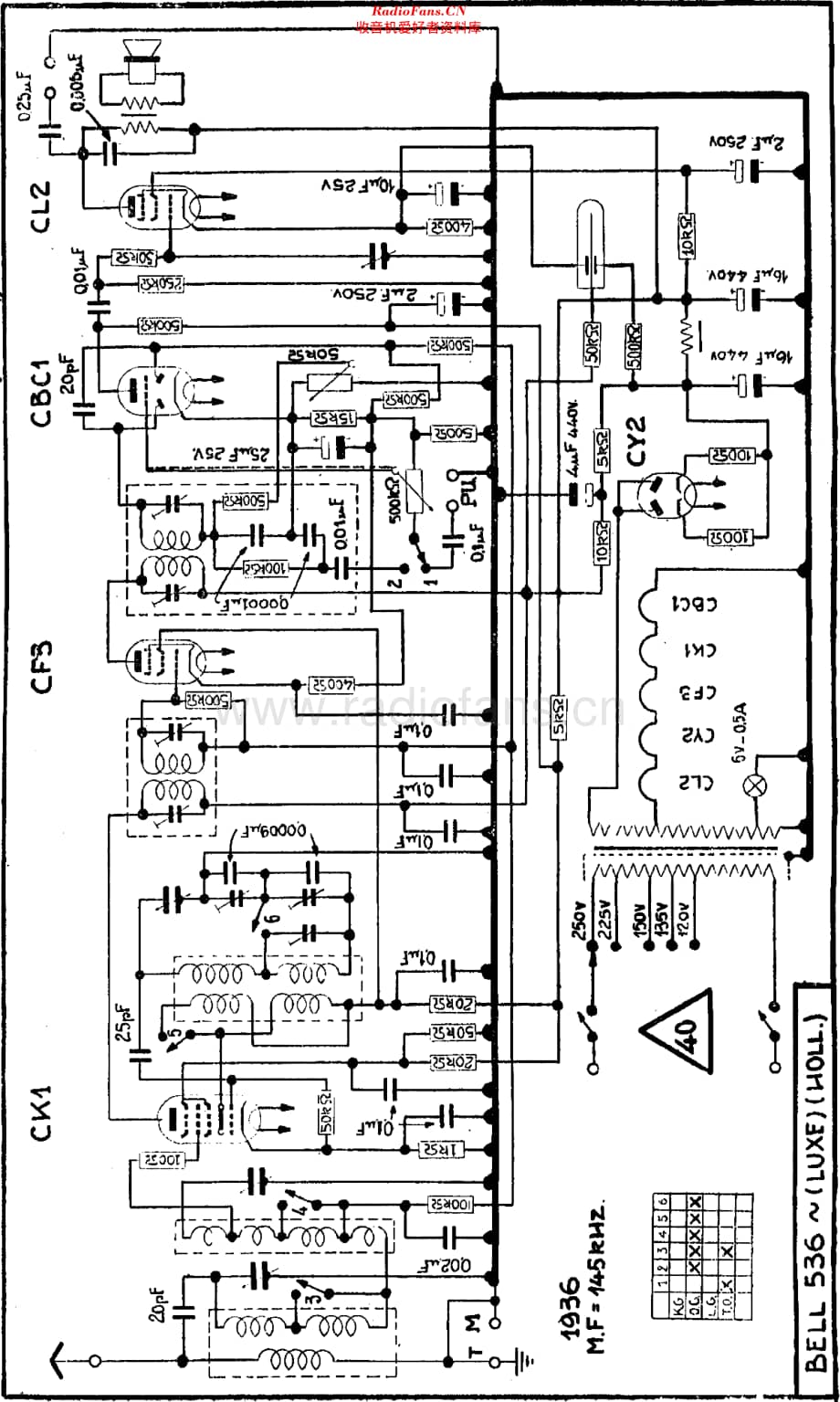 Radiobell_536A维修电路原理图.pdf_第2页